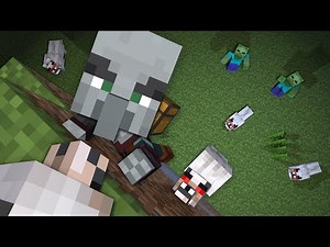 Villager vs Pillager vs Ravager Life: FULL ANIMATION 1 - Minecraft Animation