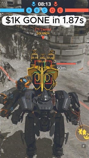 Argon-Oxy on Mauler? SHOULD BE ILLEGAL vs UE Arthur | War robots