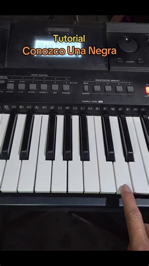 Tutorial - Conozco Una Negra🎹🎸 #aprendeentiktok #tutorial #viral #piano #music
