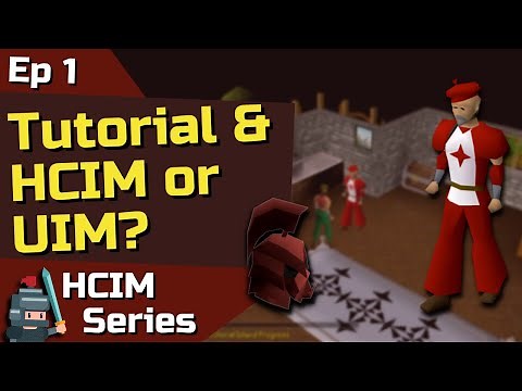 OSRS HCIM Progress Video 1: Tutorial Island & Start Of Ironman