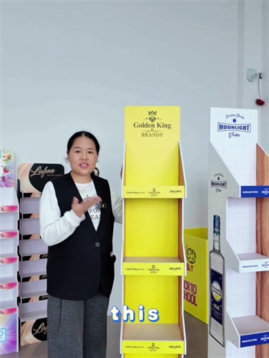 PVC foam board highly strong display #cardboardbox #dispaystand #winedisplay #storedisplay #displayrack #displaystand