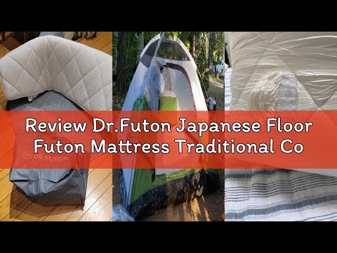 Review Dr.Futon Japanese Floor Futon Mattress Traditional Cotton Shikibuton Foldable Roll Up Bed Ful