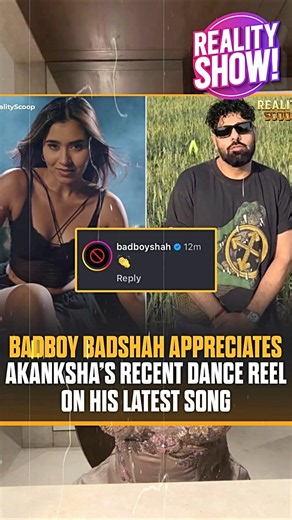 Badshah Reacts to Akanksha’s Dance Reel 😱👏 Fans Call It a Huge Recognition! | Viral Moment