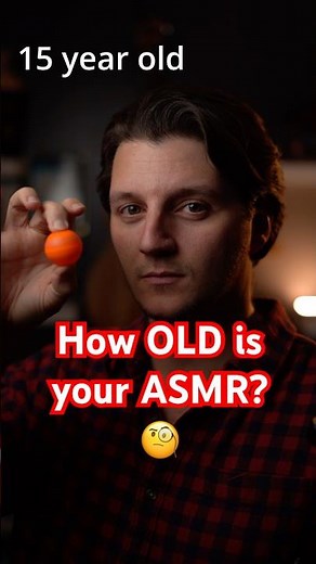 What’s your ASMR age?? 🤔 #asmr #tingles #test #triggersforsleep #whispering