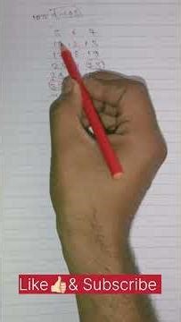 Find Prime Numbers up to 100 in Seconds ⚡ | Easy Trick You’ll Never Forget