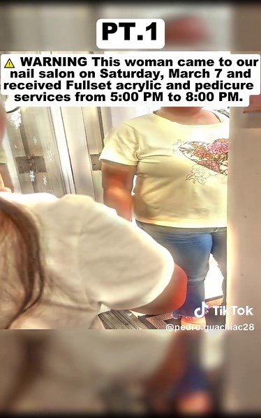 ⚠️ WARNING This woman came to our nail salon on Saturday, March 7 and received Fullset acrylic and pedicure services from 5:00 PM to 8:00 PM. After the services were finished, she said she would come back the next day to pay. We gave her 3 days, but she has not returned and has not paid for the services. Please be aware of this person. We work hard for our money and this behavior is unacceptable. If you see this post, please come back and pay for the services you received. ThaNk You !