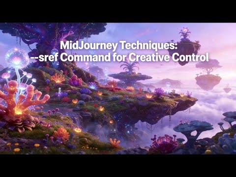 Advanced MidJourney Techniques: Mastering the --sref Command for Creative Control