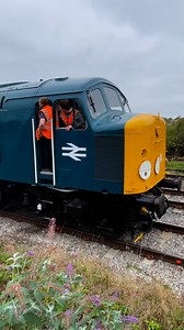 Class 44 (44004) leading the train and class 45 (45108) at the rear. This was on a ‘top & tail’ running day at the Midland Railway - Butterley in Derbyshire recently. #trains #diesellocomotive #britishrailways #railways #trainspotting #heritagerailway #class44 #class45 | Adrian Watson