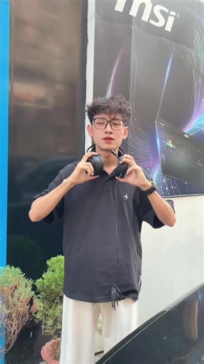 Game ဆော့ရင်း style ကျလို့ရပြီ 😉Fantech Flash Gaming Headset #fypシ #headphones #viral