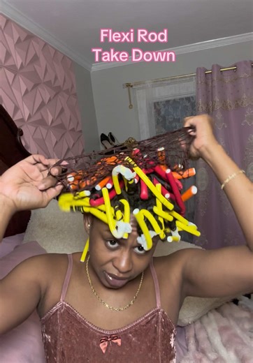 Second Flexi Rod Hair Journey: Pre-Pull Review