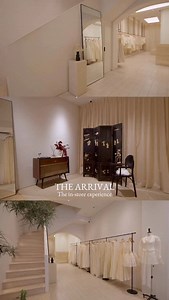 A subtle glimpse into The Holiday’s event setup and thoughtful details, where The Arrival collection was presented in an intimate setting. HUONG invites you to experience it in person at 108 Thai Ha, Hanoi. | HUONG Boutique