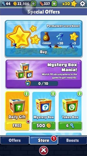 FREE MYSTERY BOX FROM STORE