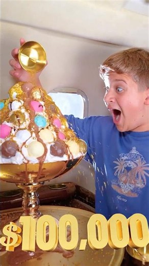 I Tried A $100,000 Ice Cream! 😱