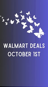 Here are your Walmart online deals for October 1st!! These can be found on our website! - bargainfindershub.com - to see all of our daily deals join our Facebook Page! We post everyday! 💜 #deals #sales #discounts #coupons #walmart #walmartfinds #walmartdeals #walmartclearance | Deals, Sales & Discount Codes