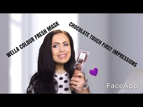 Wella Colour Fresh Mask Chocolate Touch First Impressions Review