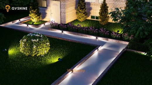 Watch Cool White Solar Step LIghts&colon; Multi-Scene Use on Amazon Live