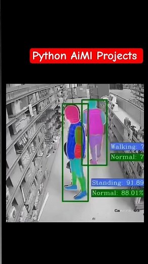 Ai Detects Theft (Chor) in Real Time | Computer Vision Project CCTV💥 #viral #shorts #ai #python