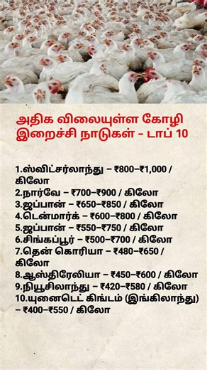 Top 10 Countries With Highest Chicken Meat Prices 🐔💰 | World Cost Comparison 2026