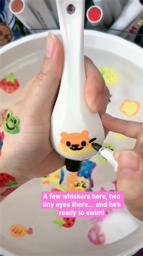 Can this Mouse actually SWIM? 🐭 Magical Water Pen #shorts