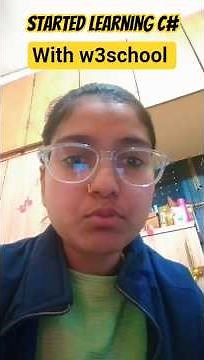 started learning c# with w3school || learn coding || C sharp #viralshorts #viralvideo