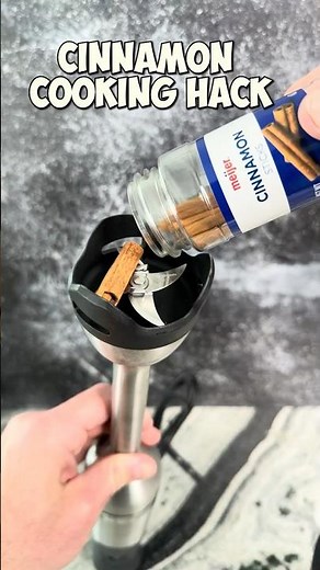 Easiest way to make cinnamon #diy #lifehack #asmr