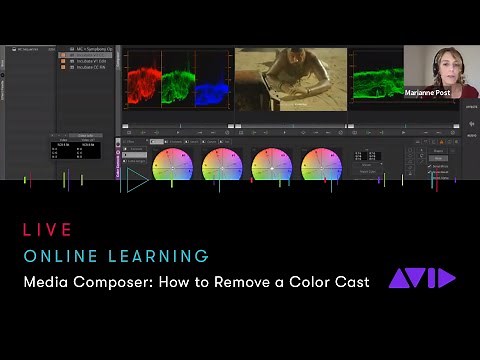 Avid Online Learning — Media Composer: How to Remove a Color Cast