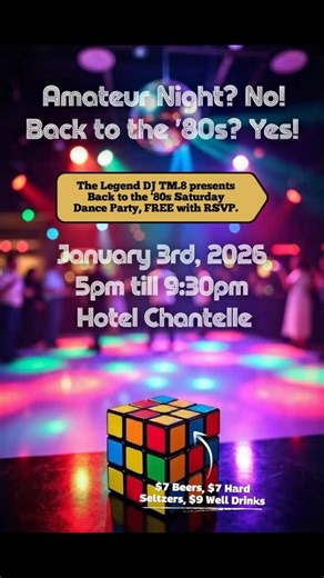 NYC 80s Dance Party on Instagram: "1983, “New Year’s Day” by U2 reached No. 53 on the U.S. @billboard Hot 100 and No. 38 on the U.S. Billboard Dance Club Songs chart. @u2 🔥 REAL Manhattan Nightclub. REAL ‘80s Energy. Lights, sound & vibe that feel like midnight at 5 PM. 💥 Drink Specials: $7 ANY Beers • $7 Hard Seltzers • $9 Well Drinks No lines. No elevator waits. Just pure dance floor escape. Dance to the ‘80s hits you know and love —the rock, the pop, the new wave/synth-pop, the R&B, and the