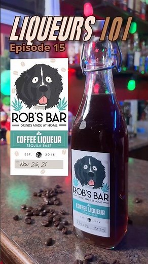 Liqueurs 101: Coffee Liqueur 3 Ways! Rum, Bourbon and Tequila ☕🔥 #coffee #liqueur