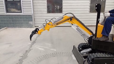 Mini Excavator Accessories Ripper, Single Hook Backhoe,Ripper Attachment Hooks Ripper Teeth for Mini Excavator Digger, 1-1.8 Ton Mini Excavator Ripper with Pins - Heavy-Duty Soil Ripper Attachment