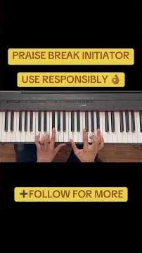 Praise Break Initiator Chords in F Minor #gospelpiano #piano #gospelmusicians