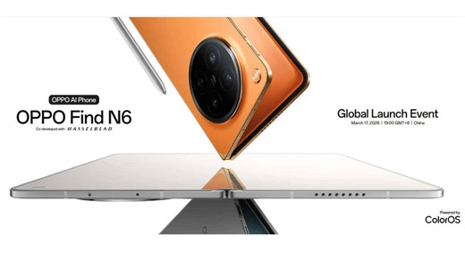 Oppo Find N6 global launch soon: Design, specs, colours and more