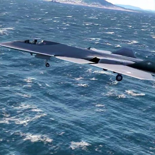 The 6th Generation F-47 Landing on Aircraft Carrier in Microsoft Flight Simulator! #navy #airforce