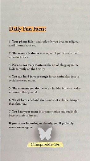 Daily Fun Facts That Will Blow Your Mind #funfacts #dailyfacts #mindblowingfacts