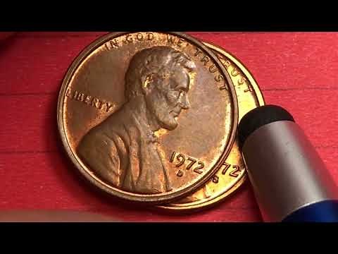 1972 US $23,000 DDO Lincoln One Cent Coin - United States Penny