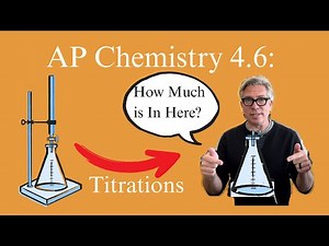 AP Chem 4.6-Titrations and Calculations.
