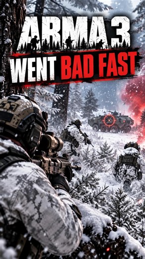 ARMA 3 Siberia Mission Went Bad FAST ❄️💀