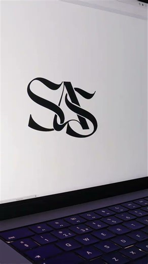 SAS monogram logo design #logo #graphicdesign #art #design #calligraphy