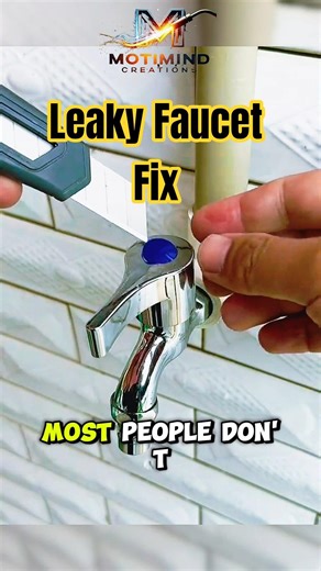 Fix Your Leaky Faucet in SECONDS! 🚰💡#Plumbing #HomeImprovement #DIYProject #usadiy #diytip