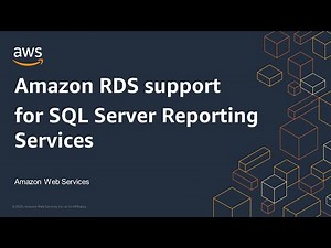 Amazon RDS support for SQL Server Reporting Services