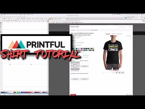 Printful Shirt Tutorial (Step-By-Step Guide)
