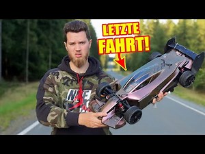 Wir fahren zum LETZTEN MAL das 1100€ HIGHSPEED RC AUTO! - Brechen wir den 242 Km/h Rekord?