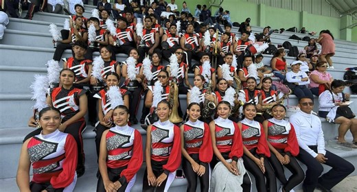 𝐁𝐞𝐧𝐪𝐮𝐞 𝐕𝐢𝐞𝐣𝐨 𝐌𝐚𝐫𝐜𝐡𝐢𝐧𝐠 𝐁𝐚𝐧𝐝 𝐰𝐢𝐧𝐬 𝐛𝐢𝐠 𝐚𝐭 𝐛𝐚𝐧𝐝 𝐜𝐡𝐚𝐦𝐩𝐢𝐨𝐧𝐬𝐡𝐢𝐩𝐬 The Benque Viejo Marching Band from Benque Viejo del Carmen, Cayo, traveled to Guatemala City to compete in OIB LATAM’s 2025 Latin American Band Championship. Marching Bands from Belize, Guatemala, Honduras, and Mexico competed in various categories. Competition was spread over two days in parade display and field competition. The event ended on Sunday night, with awards being presented imm