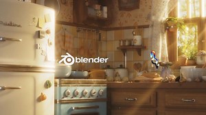 Blender/打造写实风格化厨房场景全流程