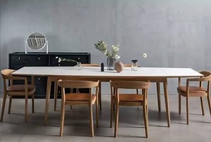 14K views | A modern interpretation of retro design, Curve features innovative extension system. Hidden extension leaves easily unfold at each end of the table. Curve comes in various sizes and fits up to 16 people. Now your guests will enjoy complete comfort and extraordinary dining experience. https://www.clickonfurniture.com.au/curve-extendable-dining-tables | Trit House | Facebook