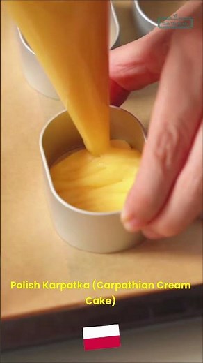 Karpatka – Polish Carpathian Cream Cake | Light, Fluffy - Irresistible Dessert