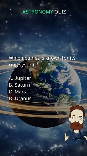 42K views · 1.5K reactions | Astronomy Quiz | Calling All Space Enthusiasts: Join Our Astronomy Quiz and Discover the Wonders of the Universe! | #astronomy #astrology #space #galaxy #quiz #science #school #trivia #facts #education #fbreels #reelsfb #reels #fyp #quizbee | Quizzy Bee | Facebook