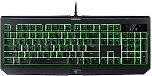 Razer BlackWidow X Ultimate: Esports Gaming Keyboard - Military Grade Metal Construction - Durable up to 80 Million Keystrokes Green Mechanical Switches (Tactile and Clicky)