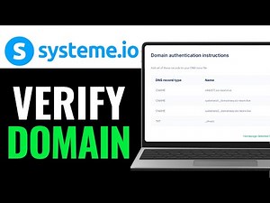How to Verify Domain in Systeme.io 2025 (SIMPLE GUIDE)