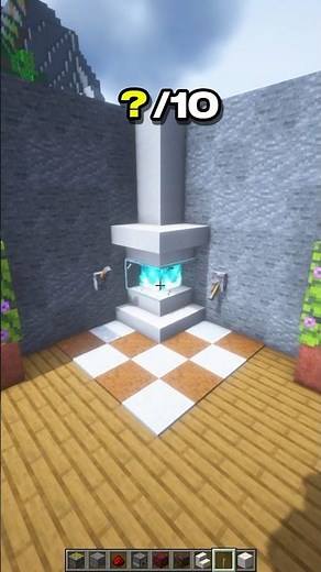 How to Make a Magic Fireplace in Minecraft – Decoration | CupSapling #minecraft #redstone #shorts