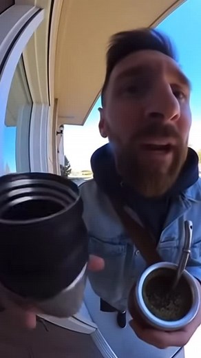 Rey Del Mate柳 on Instagram: "•Hoy a la mañana recibimos a Leo que necesitaba agua caliente para unos verdes柳 #Reydelmate #mate #argentina #messi"